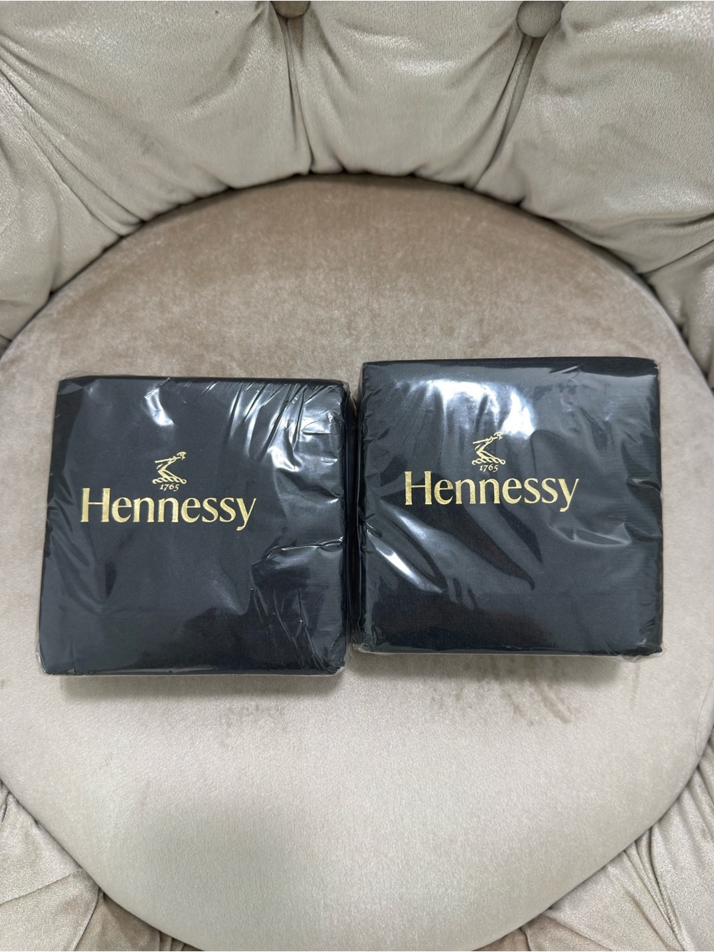 Hennessey cocktail napkins